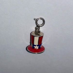 Vintage ROSS SIMMONS CHARM Pendant Uncle Sam